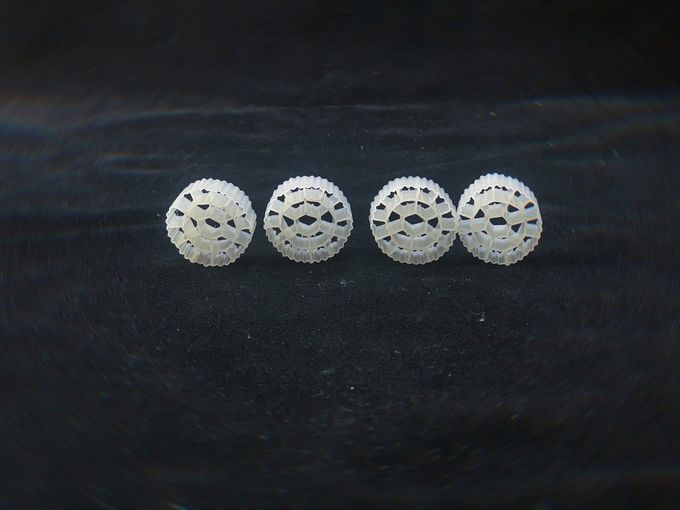 10x7mm MBBR K1 Biofiltr Media Aquaponics Biały 0