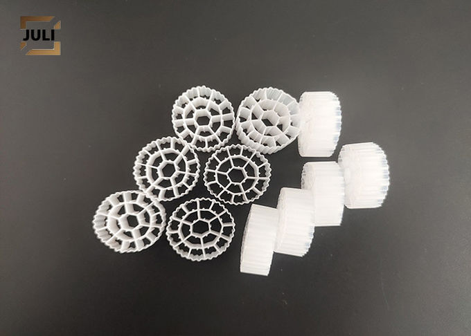 MBBR Plastic 800m2 / M3 Media filtracyjne HDPE o dużej powierzchni Certyfikat ROHS FDA 0